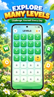 Word Meadow: Brain Puzzle Game screenshot