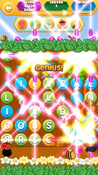 WordBuzz: The Honey Quest screenshot