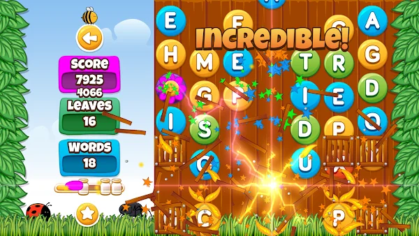 WordBuzz: The Honey Quest screenshot