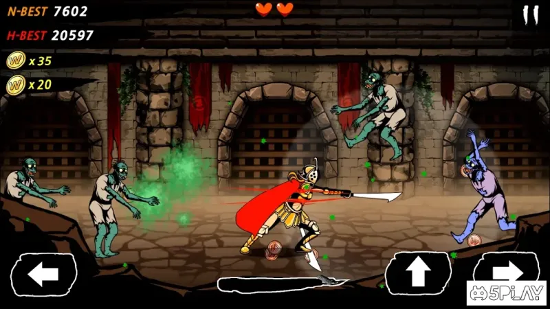 World Of Blade: Zombie Slasher screenshot 1