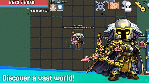 World of Solaria - 2D MMORPG screenshot
