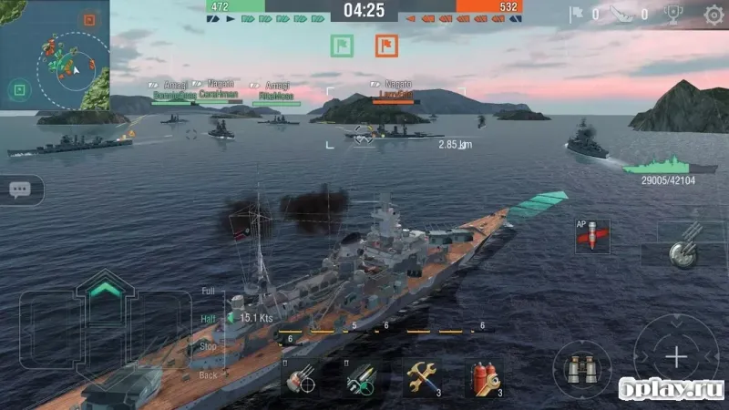World of Warships Blitz: военно-морской MMO шутер 4.2.0 screenshot 4