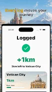 WorldStep: Walk & Run Log screenshot