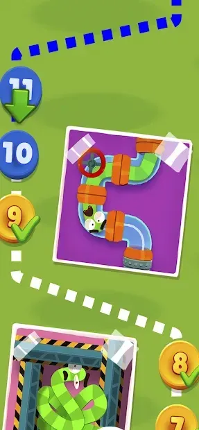 Worm out — Червяки и фрукты 3.7.5 screenshot 4