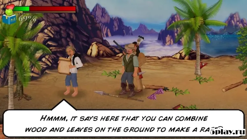 Wrecked (Island Survival Sim) screenshot 1