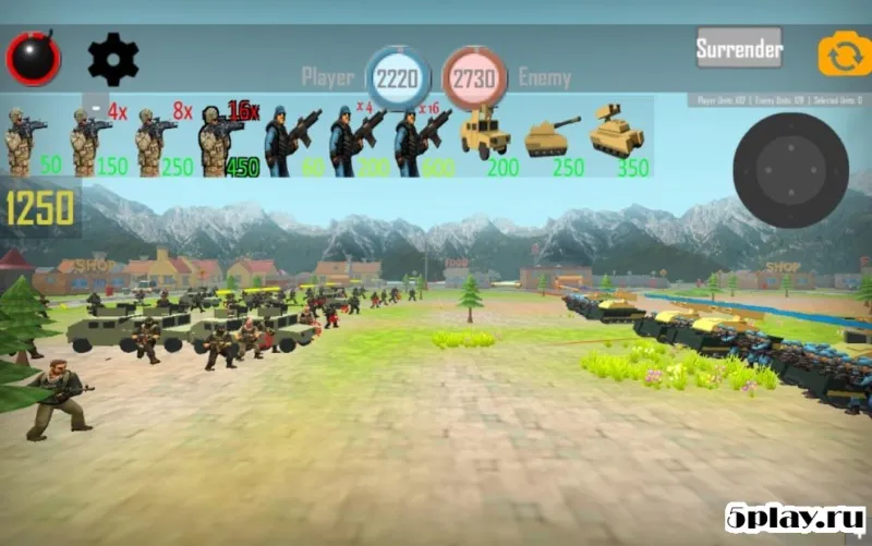 WW 3 боевые действия: стратегия в реальном времени 1.4 screenshot 2