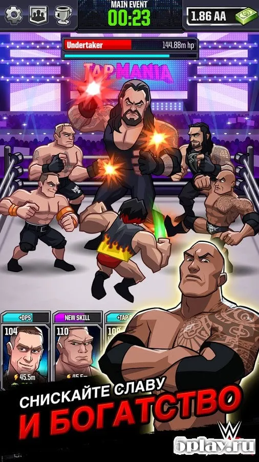 WWE Tap Mania screenshot 1