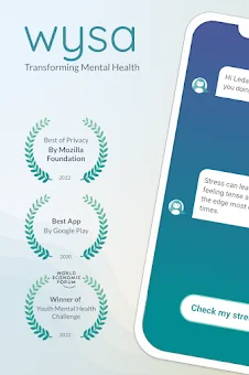 Wysa: Mental Wellbeing AI screenshot