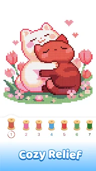 Yarnscapes: Color by Number screenshot