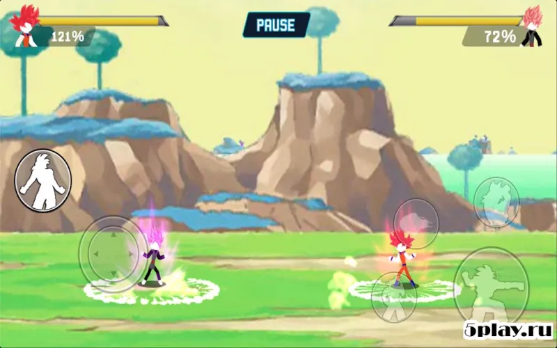 Z Stick: Battle of Dragon Super Warrior screenshot 1