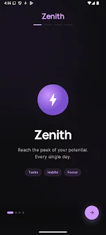 Zenith: Tasks & Habits screenshot