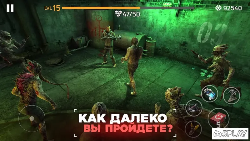 Zombie Arena: Fury Shooter Attack 2.4 screenshot 2
