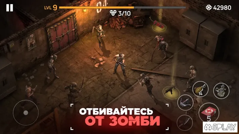Zombie Arena: Fury Shooter Attack 2.4 screenshot 3