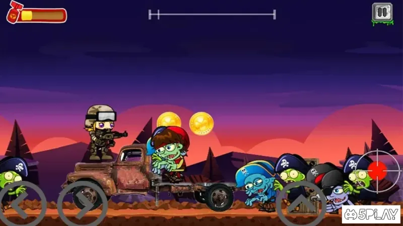 Zombie attack 2 screenshot 2