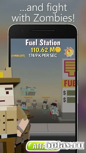 Zombie City - Clicker Tycoon screenshot 3