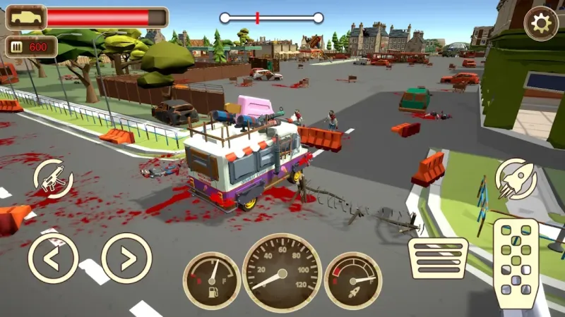 Zombie Crush Driver: Выживи в зомби апокалипсисе 0.4.2 screenshot 1