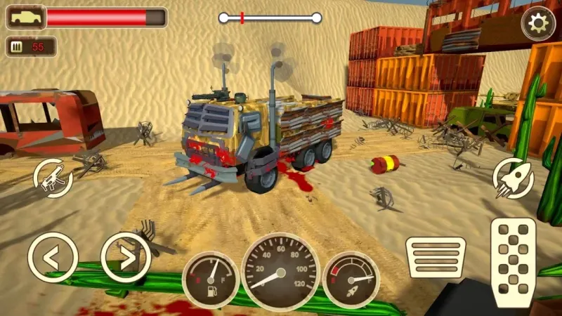 Zombie Crush Driver: Выживи в зомби апокалипсисе 0.4.2 screenshot 4