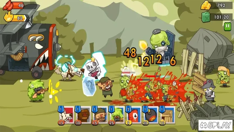 Zombie Defense 2: Offline TD Games 0.8.4 screenshot 1