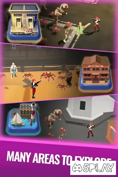 Zombie games - Зомби бегают и стреляют в зомби 1.0.12 screenshot 3