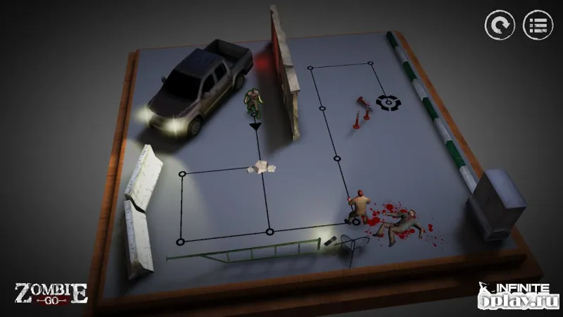 Zombie GO - A Horror Puzzle Game screenshot 1