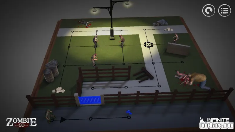 Zombie GO - A Horror Puzzle Game screenshot 2