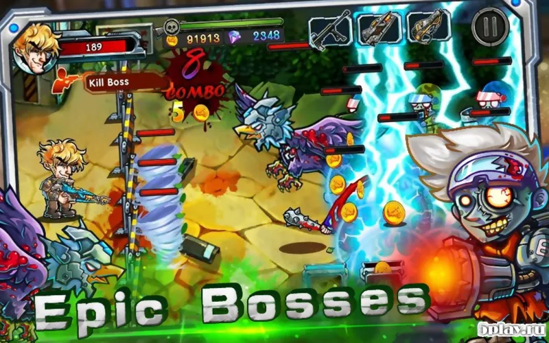 Zombie Go Ballistic: Rampage screenshot 3