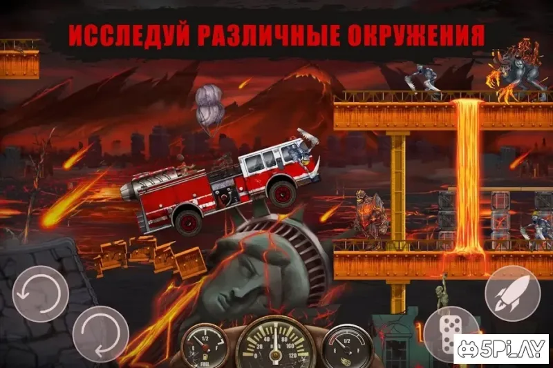 Zombie Hill Racing - Earn To Climb: Игры Про Зомби 1.9.5 screenshot 2