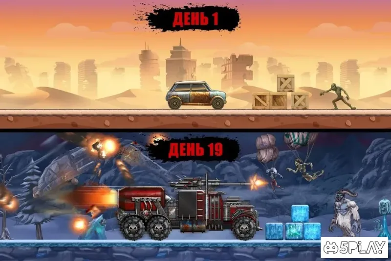 Zombie Hill Racing - Earn To Climb: Игры Про Зомби 1.9.5 screenshot 3