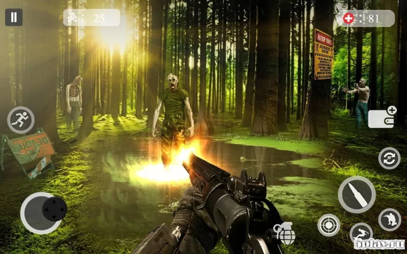 Zombie Hunter Sniper Strike - FPS Sniper Shooter screenshot 4