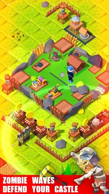 Zombie Mine - survival craft 3.3 screenshot 4