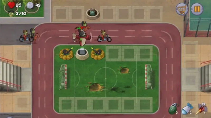 Zombie Town Defense 1.0.17 screenshot 2