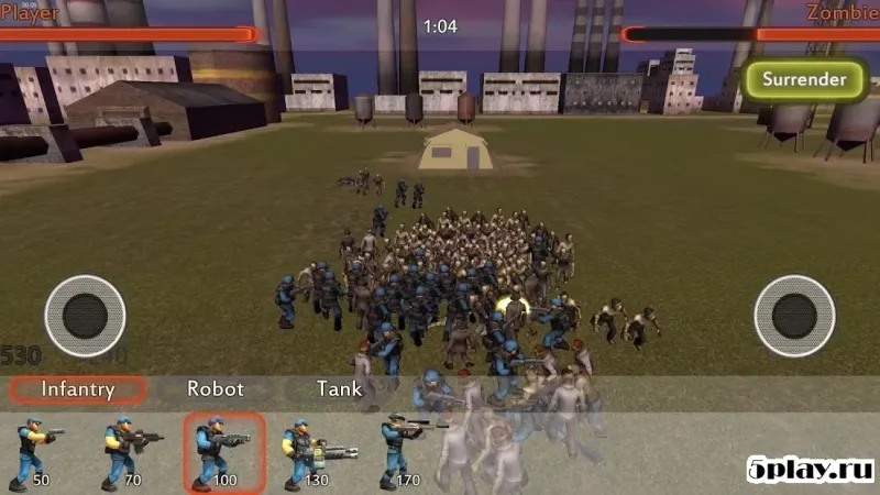 Zombie War Dead World 2 screenshot 1