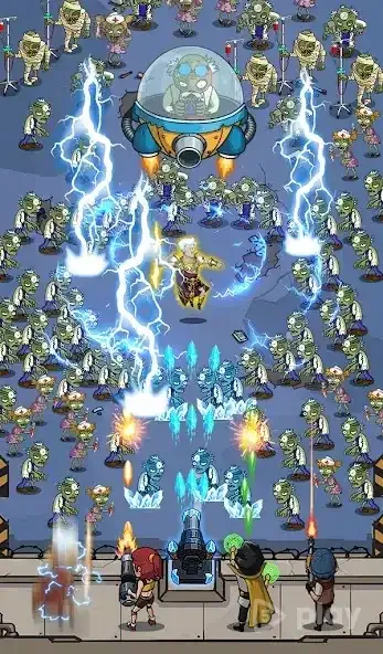 Zombie War: Idle Defense Game 318 screenshot 4