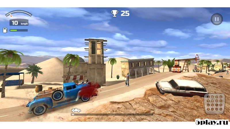 Zombie World - Racing Game screenshot 3