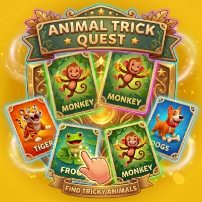 Animal Trick Quest Puzzle Game