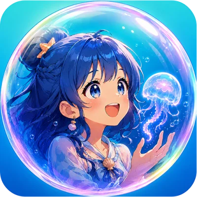 Anime Bubble: Merge Puzzle