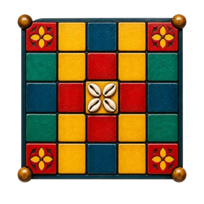 Chowka Bara: Cowrie Board Game