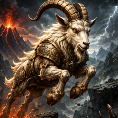 Climbing Goat