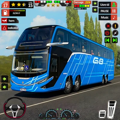 Coach Bus Game 3D Bus Driver