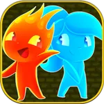 Fireboy Watergirl Shooter Alien - Teamwork game 1.0