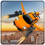 Flying Car Shooting Battle Adventure War Simulator 1.8