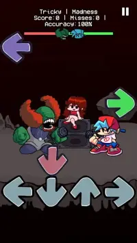 FNF Fireday night funny mod Trick character test 1.0