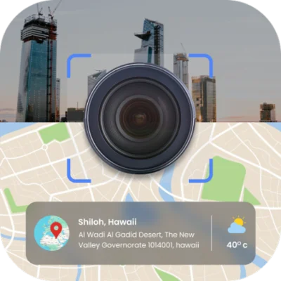 GPS Camera with Time Stamp