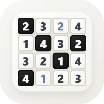 Hitori Number Logic Puzzle