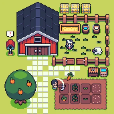 Mini Mini Farm: cozy farming