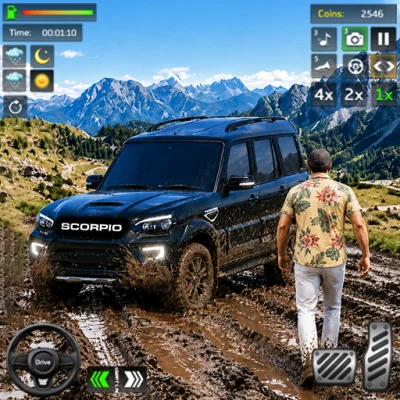 Mud Jeep Simulator Jeep Game