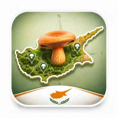 Mushroom Map Cyprus