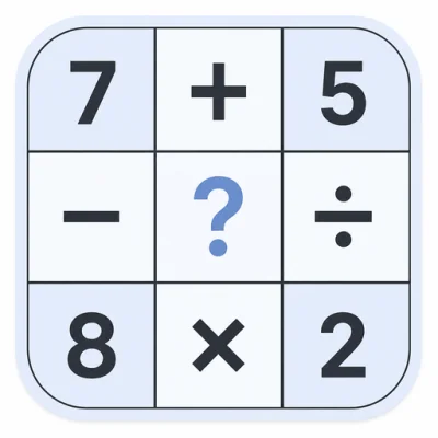 Number Cross: Math Puzzle