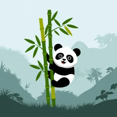 Panda Climbing Game