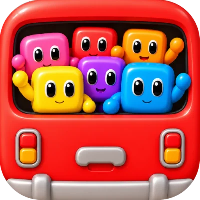 Pixel Trip: Bus Sort